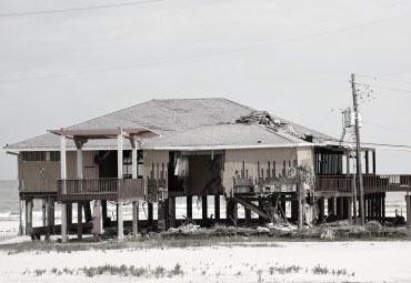Wind damage - spray foam can help prevent uplift to Antioch roofs